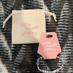Little Words Project Multicolored Keep Going Bracelet